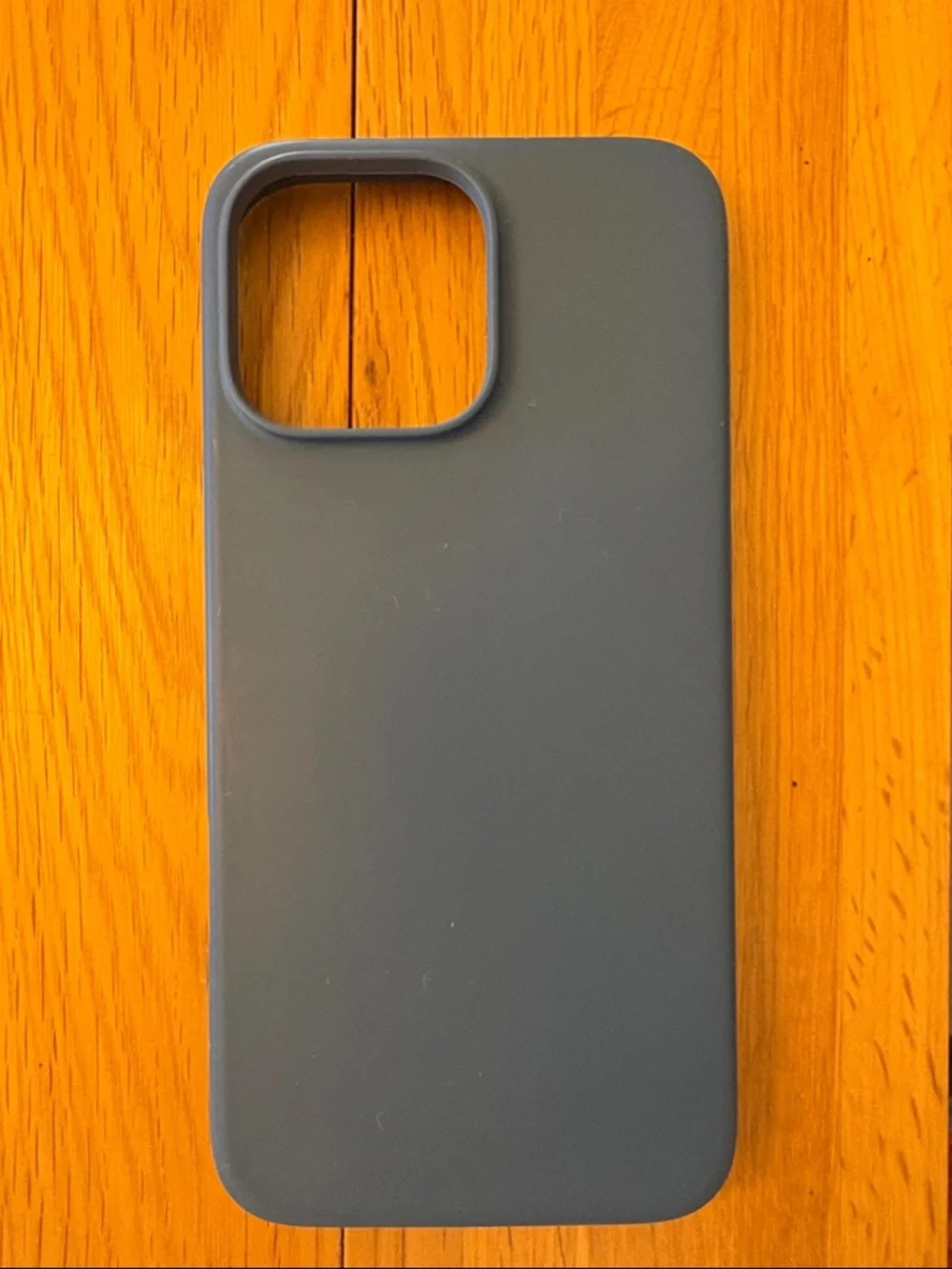 Dark Blue Silicone iPhone 16 Case - Ornato